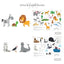 Sticker - Tiere der Welt | Sticker - Animals of the World
