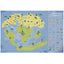 Weltkarte Dinosaurier - Kreide Zeit | World Map Dinosaur Cretaceou