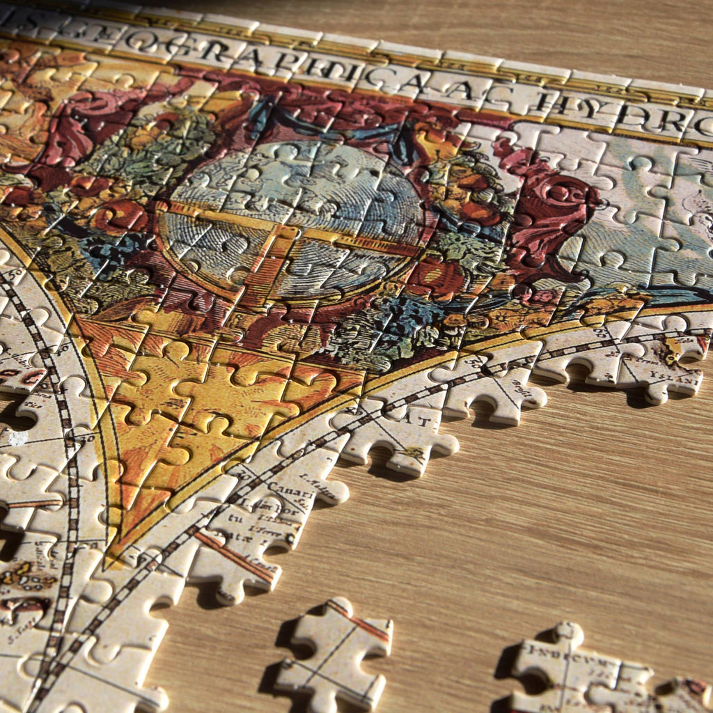 Puzzle Antike Weltkarte - 1000 Teile | Puzzle Antique World Map - 1000 pieces
