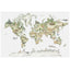 Weltkarte Tierwelt | World map Wildlife